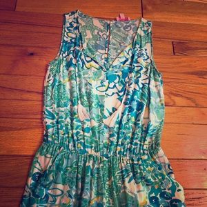 Lilly Pulitzer swim suit romper